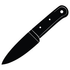 utility knife vector icon on white background