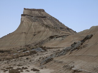 Bardenas Reales de Navarra​​, ​ paraje semidesértico,RESERVA DE LA BIOSFERA