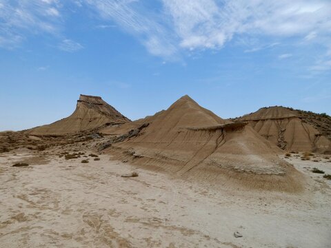 Bardenas Reales de Navarra​​, ​ paraje semides&eacute;rtico,RESERVA DE LA BIOSFERA
