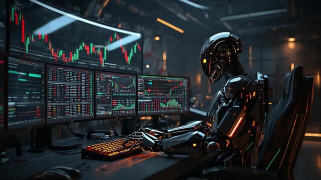 Automated forex trading with multiscreen analysis and indicators