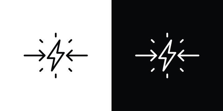 Conflict icons vector. doodle. on a white background.