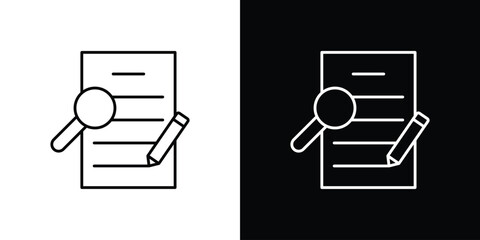 Defining icons vector. doodle. on a white background.