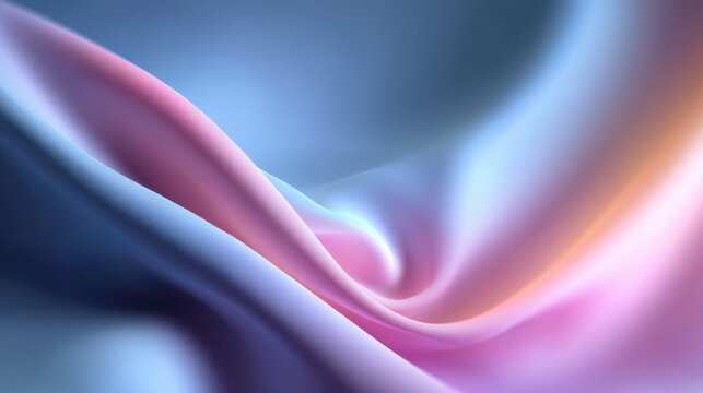 Soft gradient wave pattern in rainbow colors creates a visually appealing and modern background, ideal for adding a touch of whimsy and vibrant energy