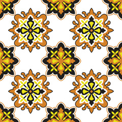 Seamless damask pattern featuring intricate ethnic motifs. vintage luxury background texture is perfect for wallpapers, textile fabrics, wrapping paper, and decorative prints.