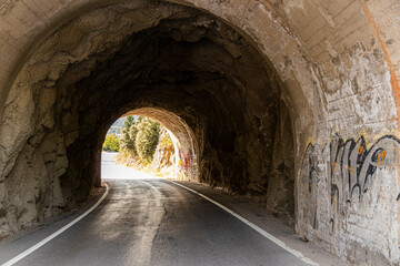 The Barcena Dam near Ponferrada, Spain