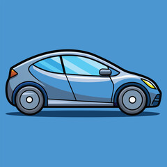 vector illustration of a car