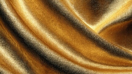 Golden texture showing a circular pattern for graphic design projects and luxury branding, great for backgrounds and adding a touch of elegance