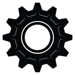 gearon vector on white background