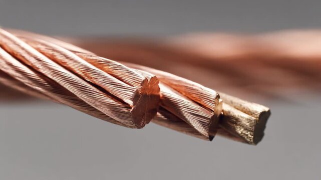 Medium shot illustrating cost efficiency and material quality tradeoffs of copper clad versus solid copper wires.
