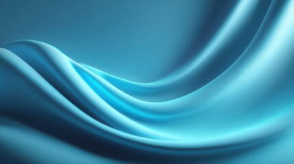 Light blue gradient waves with a starry night sky, realistic vector illustration perfect for modern backgrounds, headers and banners