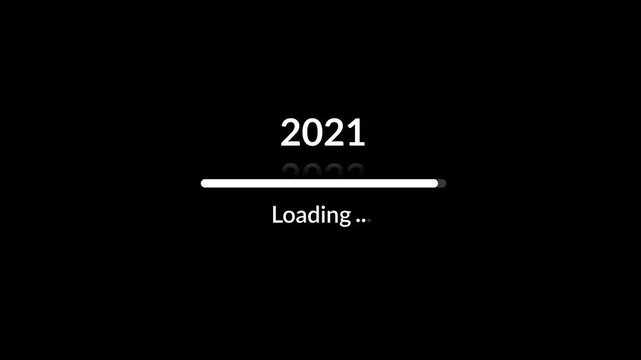 Loading process ahead of the new year 1990 to 2023.