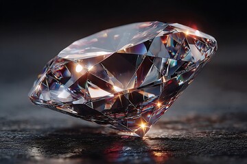 Beautiful cut diamond shine high resolution picture