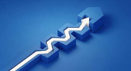 Rising Arrow Symbolizing Business Growth and Financial Success