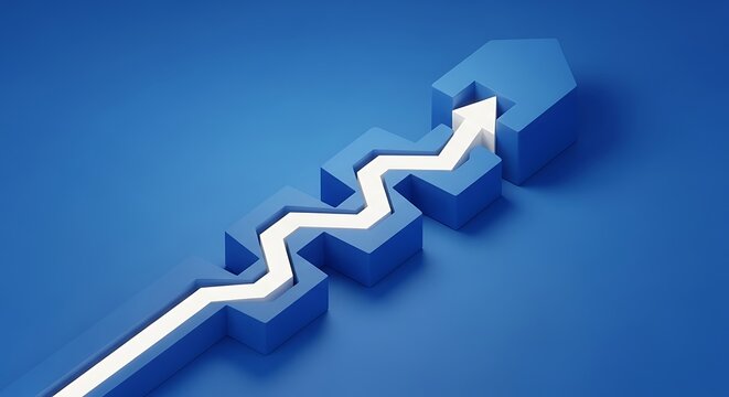 Rising Arrow Symbolizing Business Growth and Financial Success