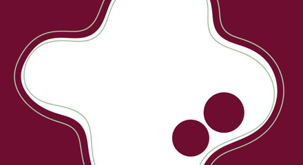 Elegant abstract background design with flowing lines and burgundy accents providing a modern