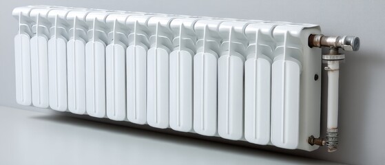 Person stands ready for maintenance work, holding a pouch filled with tools