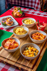 PASTA food in the restaurant