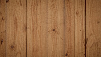 Fototapeta premium Plain wooden surface with visible grains and knots.