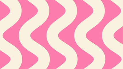 Retro groovy seamless pattern with colorful fluid lines, perfect for packaging, bold backgrounds, product design, and vibrant digital content.