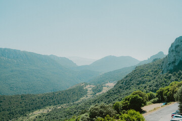 view from the mountain