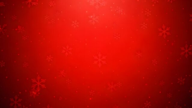 Vibrant red gradient background with subtle square pattern and light