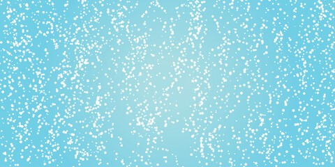 Background light bokeh texture. Christmas snow. Circles and defocused particles. Abstract bokeh or glitter lights on blue background. Vector illustration. Beautiful festive Christmas background.