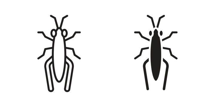 Locust icon for your website design, logo, app, UI. EPS10