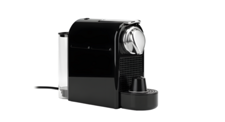 coffee machine isolated on white
