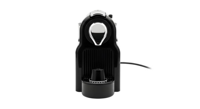 coffee machine isolated on white