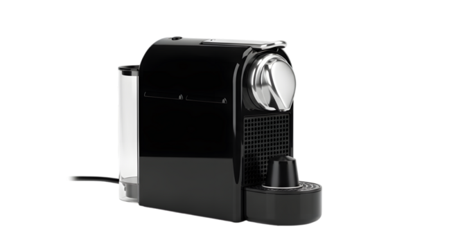 coffee machine isolated on white