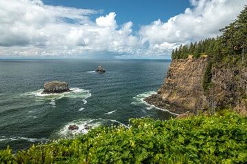 Cape Meares' stunning ocean cliffs
