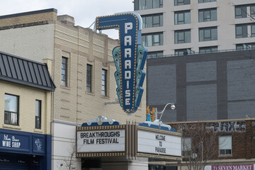 Fototapeta premium Paradise Theatre located at 1006c Bloor St W, Toronto