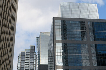 Obraz premium modern office buildings