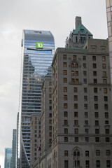 Fototapeta premium TD Terrace, a corporate office, located at 160 Front St W, and Fairmont Royal York hotel, Toronto