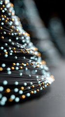 Christmas tree background. For celebrations. 