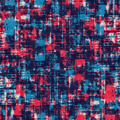 Multicolor Mottled Camouflage Textured Pattern