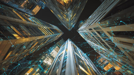 Smart digital Innovation city with connection network reciprocity over the city of future smart wireless digital city and social media networking systems