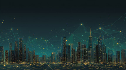 Smart digital Innovation city with connection network reciprocity over the city of future smart wireless digital city and social media networking systems