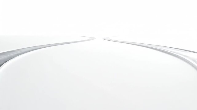 Roads Diverging - A Visual Representation of Choices and Paths.