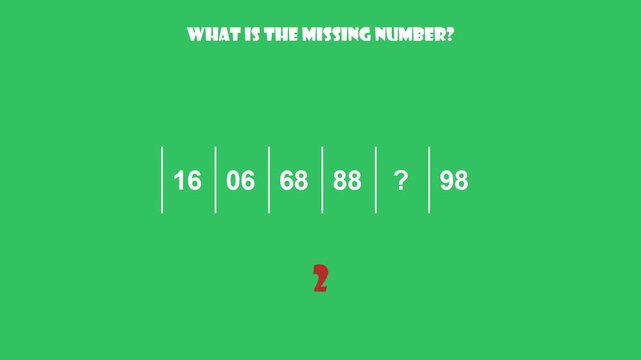 Logic puzzle about parking lot numbers shown as a brain teaser
