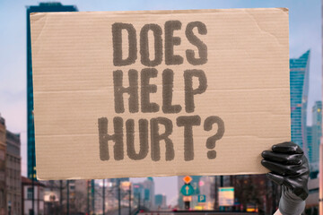 "Does Help Hurt?" Excessive assistance prevents skill development opportunities. DEPENDENCY. COMPETENCE. LEARNED. HELPLESSNESS. SKILLS.