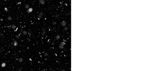 Create a winter wonderland with this stunning snow overlay for your projects, adding depth and a...