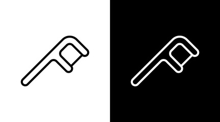 Dental Floss  White Icon Set Design