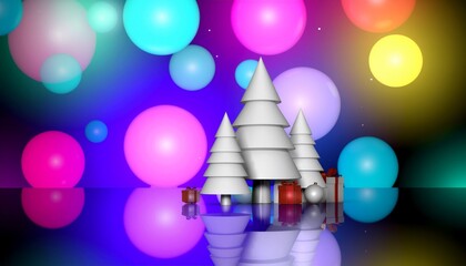 cone trees and christmas dreams