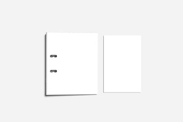 High Quality Binder Mockup