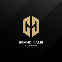 Letter CC Logo &ndash; Modern Minimalist Monogram Design