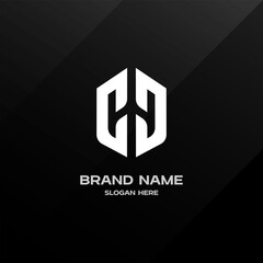Letter CC Logo &ndash; Modern Minimalist Monogram Design