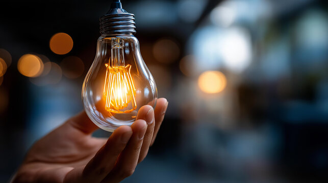 Innovation creativity concept visualization defocused abstract background inventive thinking symbolism creative breakthrough representation imaginative inspiration display