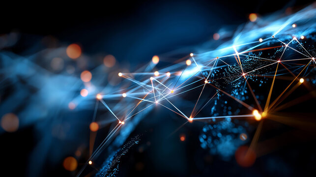 Communication technology for internet business with global network defocused earth background world telecommunication blockchain innovation technological connectivity