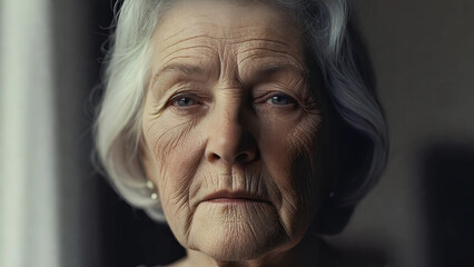 portrait of a senior woman
